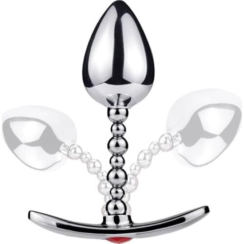 Stainless Steel Anal Plug Metal Anal Toys For Men Adult Sex Toys for Woman Couples Smooth Steel Butt Plug Anal Sex Products Shop