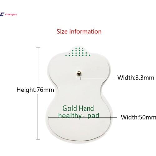 Freeshipping 30pcs/lot good quality white Electrode Pads for Tens Acupuncture,Digital Therapy Machine Massager