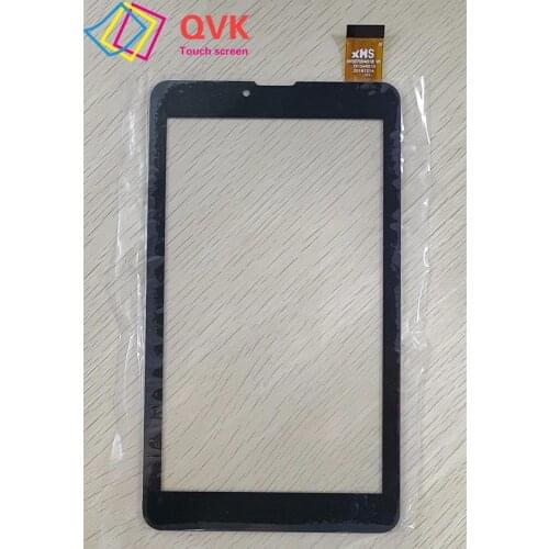 Black 7 Inch P/N XHS0700401B V0 TX15*RX10 20161214 HXS. Capacitive touch screen panel repair replacement spare parts