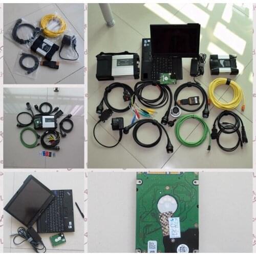 Diagnostic tool super mb star c5 for bmw icom next with laptop x201t (i7 4g) 2020.12 software 1tb 2in1 hdd run fast ready to use