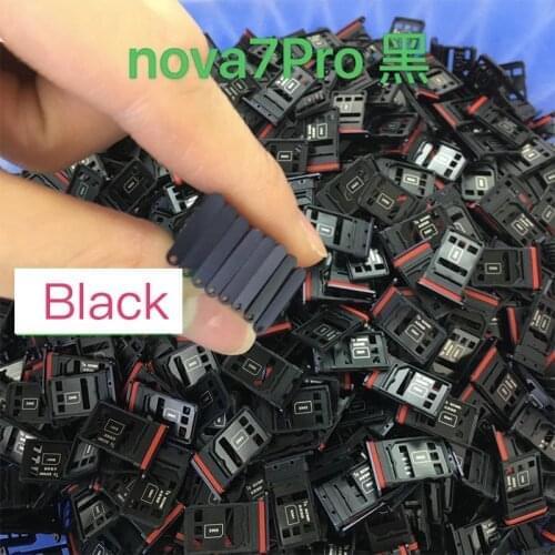 For Huawei Nova 7 Pro Original Phone Housing SIM Tray Adapter Micro SD Card Tray Holder