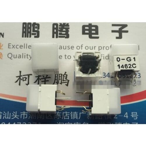 1PCS Original Omron B3W-9000-G1N 10*10 touch switch lighting with green light luminous button LED