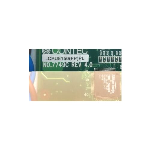 Industrial equipment board contec CPU8150(FP)PL NO.7749C REV 4.0