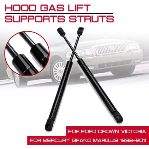 Strut Bars Car Interior Refit Bonnet Hood Gas Shock or Ford Crown Victoria For Mercury Marauder Lift Support Rod