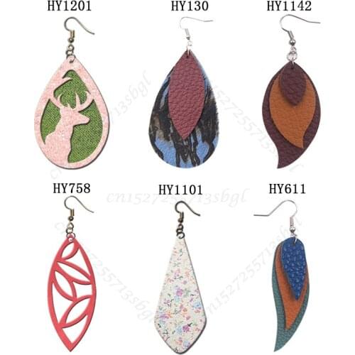 Christmas deer earrings cutting dies HY1201 new die cut &wooden dies Suitable for common die cutting machines on the market