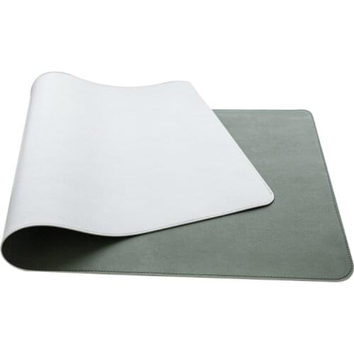 45BA 1 Pc Leather Desk Pad Protector, Non-Slip Office Desk Mat, Large Mouse Pad, PU Leather Desk Blotter, Laptop Desk Pad