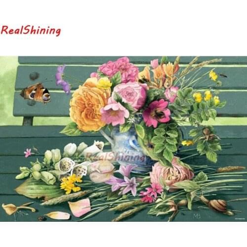 5D Diy Diamond Painting Cross Stitch full Square Diamond Embroidery Still life flower picture for room Decor H1783