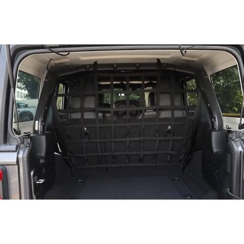 Rear Trunk Cargo Luggage Mesh Net For for Jeep Wrangler JL 2018-2019