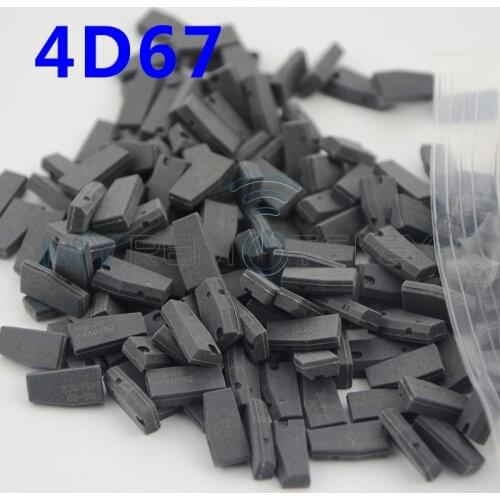 Transponder Key remote key chip blank suitable for Toyota 4D67 chip transponder virgin carbon remtekey
