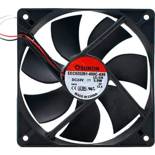 EEC0252B1-000C-A99 12025 24V 5W cabinet air conditioning cooling fan 6 Month Warranty