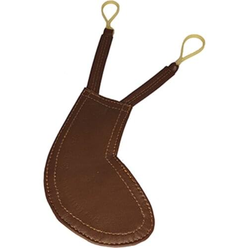 Fom Violin Viola Leather Chinrest Pad Padded Chin Fiddle Volin Viola Partners Musical Instruments Crafted Sheep skin 3/4 1/4 4/4