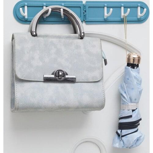 Creative Corner Portable Seamless Paste Six-Piece Decorative Hook Multi-Function Kitchen Bathroom Waterproof Key Hook