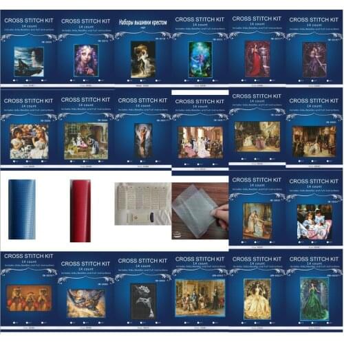 Oneroom Embroidery Counted Cross Stitch Kits Needlework - Crafts 14 ct DMC DIY Arts Handmade Decor - Girl style 5