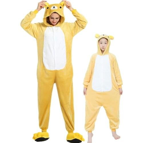 Unisex Bear Pajamas Unicorn For Children Baby Girls Pyjamas Boys Sleepwear Animal Bear Licorne Onesie Kids Costume Jumpsuit