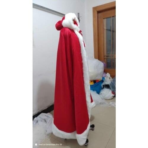 Bridal Accessories Wedding Capes Faux Fur Wedding Cloaks Hooded Winter Long Wraps Jackets coat