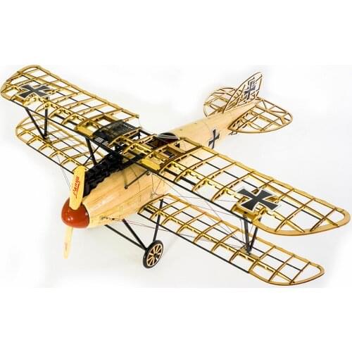 Dancing Wings Hobby VS02 1/15 Wooden Static Airplane Model Display Replica 500mm Craft Wood Furnishing Gift for Children