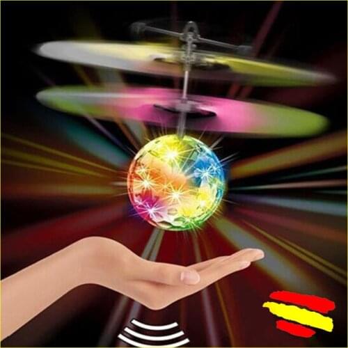 Magic Ball Flying Flying Flying Ball infrared hand helicopter LED colors rechargeable battery for Kids original gift induccion