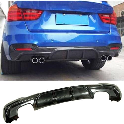 P Style Carbon fiber Rear Diffuser Fit For BMW F34 3-Series GT M-Sport