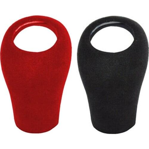 Suede Car Gear Shift Knob Cover Gearbox Gear Head Trim Cover for Mercedes Benz W204 W212 W169 W219 W463