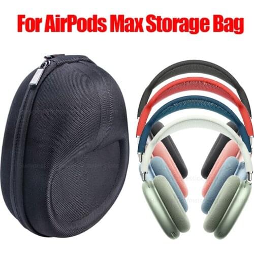For Airpods Max Wireless Headset Protective Case Portable Hard Pvc Storage Bag Box Cover for Airpods Max AirpodsMax headphone