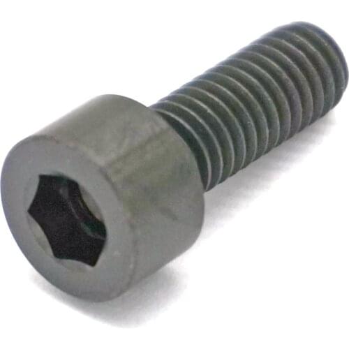 M6 x 16mm Black TC4 GR5 Titanium Alloy Allen Hex Screw Column Head Bolts For Bicycle