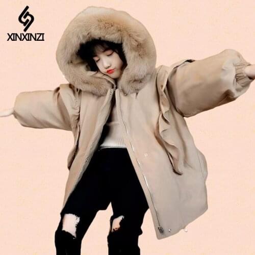 2021 Russian Winter Down Jacket For Girls Waterproof Shiny Warm Girls Winter Coat 5-14 Years Teenage Girl Parka Snowsuit