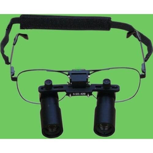 3.5X Professional ENT Operation Surgical Loupes Microsurgery Dental Binocular Kepler Magnifier Loupe Glasses High Definition