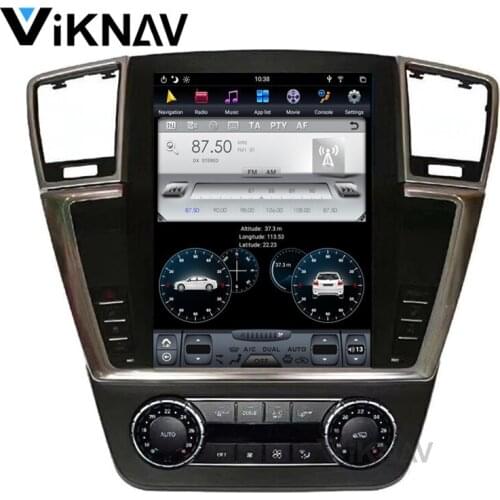 Android Car radio GPS Navigation For-MERCEDES-BENZ ML GL 2012 2013 2014 2015 2016 Tesla style auto multimedia player head unit
