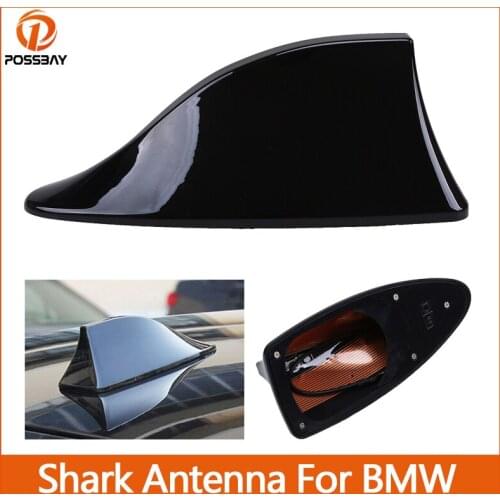Car Shark Fin Roof Antenna Universal Auto Radio AM/FM Signal Aerial for BMW E87 E60 F20 E46 E53 E83 E90 E92 E70 E60 E72 E82 E88