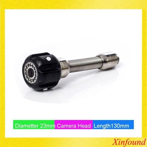 Pipe sewer inspection camera for Sewer 23mm Waterproof Video Camera Drain Head Camera Repair Replacement Single camera