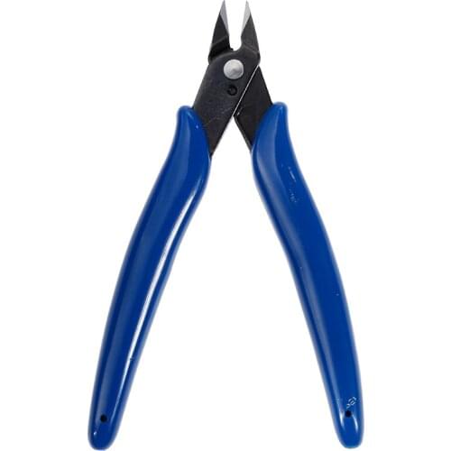 VOLEEDC Electrical Wire Cable Cutters Cutting Side Snips Flush Pliers Nipper Anti-slip Rubber Mini Diagonal Pliers Hand Tools