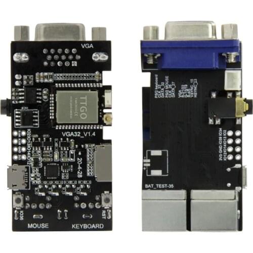 LILYGO® TTGO VGA VGA32 ESP32 Module V1.4 Controller PS/2 Mouse Keyboard Graphics Library Game Engine And ANSI/VT Terminal