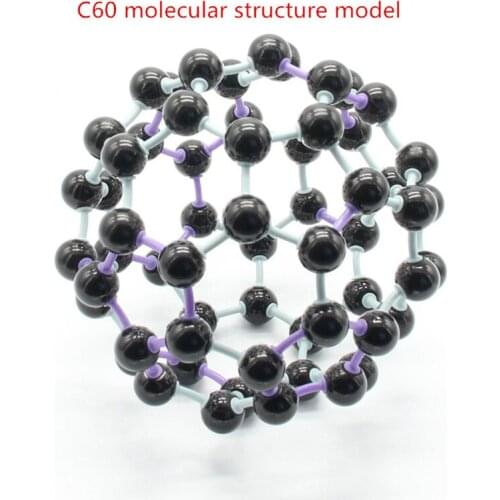 Fullerene-C C60 Molecular Structure Model