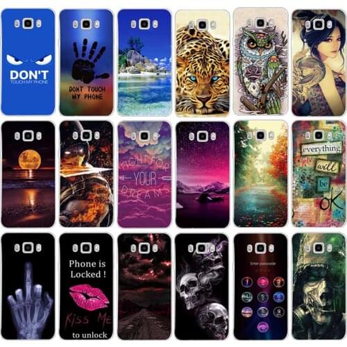 For 2016 Samsung Galaxy J7 Phone Case J710 J710F Soft TPU Cover For Samsung J7 2016 Case For Samsung Galaxy J710FN J710M J710H