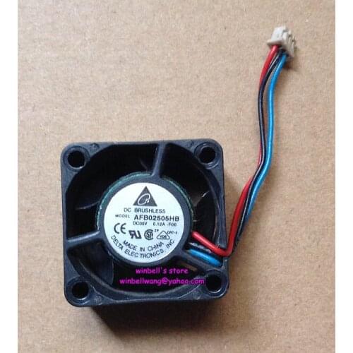 Original 25*25*15mm 2.5cm cooling fan AFB02505HB F00 5V 0.12A dual ball bearings 3wires