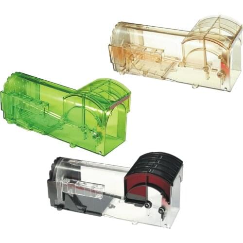 Plastic Mice Mousetrap Pest Reject Flooding Rodent Rat Cage Repeller Animal Trap Hamster Transparent Catcher Home Supplies