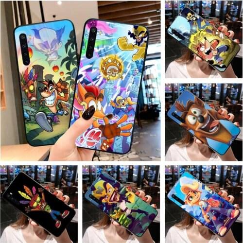 Hot Game Crash Bandicoot Phone Case For OPPO Realme 6 Pro Realme C3 5 Pro C2 RENO2-Z A11X
