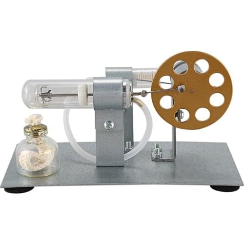 PPYY-Hot Air Stirling Engine Model Electric Generator Motor Physics Steam Power Toy