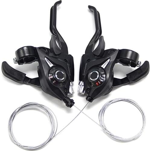 1 Pair Bike Gear Grip Shift Levers Bicycle Cycle Speed Control Handlebar Good Grip, Comfortable Handling