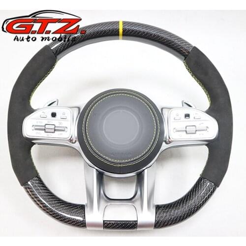 FOR Benz GLA -class CLA200 GLA260 GLA300 old model to new A MG carbon fider steering wheel Customized