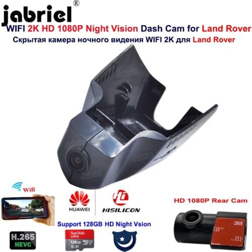 For Land Rover Discovery Sport 2015 2016 2017 2018 2019 2020 2021 2K HD 1080P Wifi Car Dvr Dash Cam Camera Huawei Hisilicon CPU