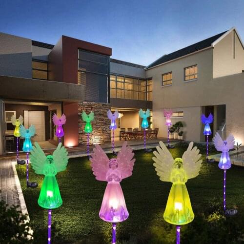 Waterproof Angel Light Solar Home Party Wedding Outdoor Garden Garden Decoration Light