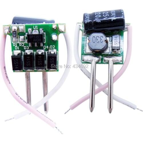 10PCS/LOT 3X1W LED Driver Input DC12V Output 2-4V 350MA Lighting Transformers For Led Bulb Lamp Lights