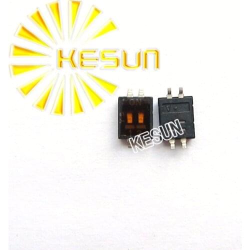 100% Original DHN-02F-T 2P 1.27mm Half Pitch Encoder switch DHN-02F-T-V 1.27-2P SMD DIP Switch DHN-02F-T-V-T/R x 100PCS