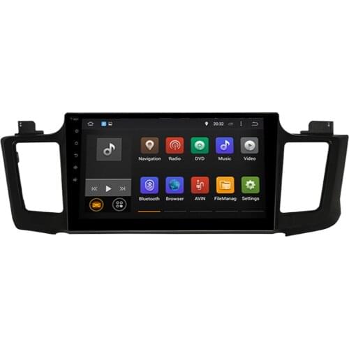 GPS Navigation Head Unit With Steering Wheel Car multimedia 4G+32G Android 9.0 Car Auto Radio Stereo For Toyota Rav4 2016-2019