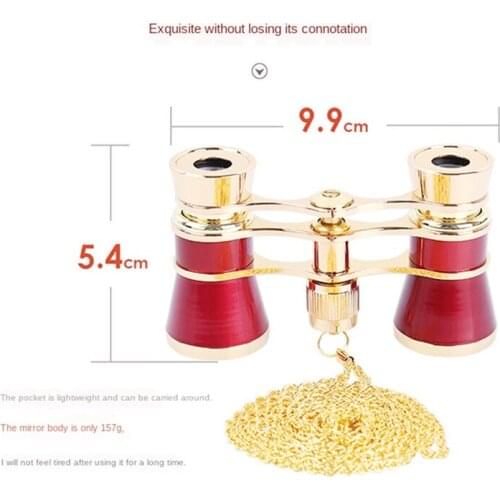 3X25 Binocular Telescope With Handle/Accessory Kit Women Elegant Fashion Telescope Well Sell 2020