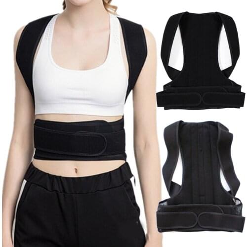 Posture Corrector Shoulder Lumbar Brace Spine Support Belt Adjustable Posture Correction Belt SN-Hot