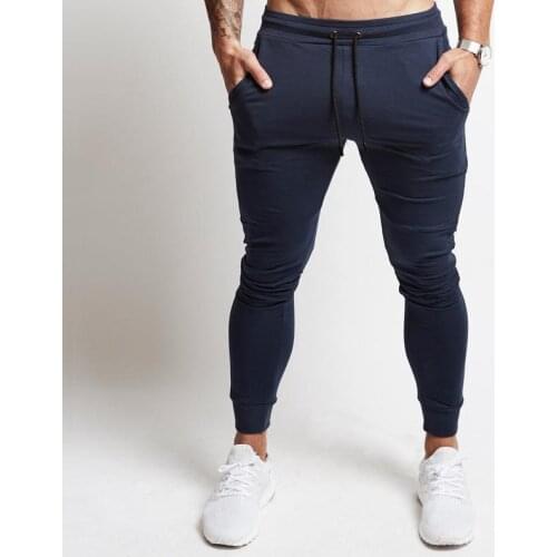 Mens Slim Jogger Pants, Tapered Athletic Sweatpants for Jogging Running Exercise Gym Workout