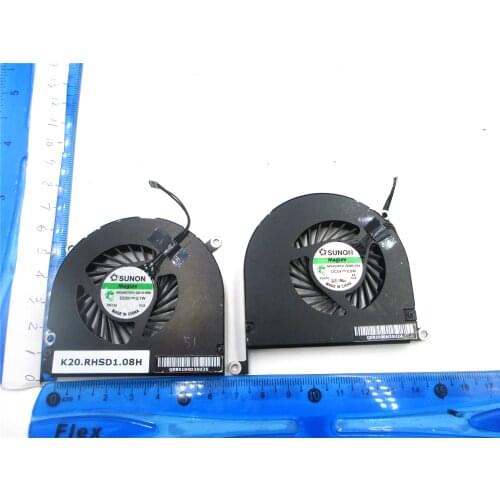 NEW FAN For MacBook Pro 17" A1297 2009 2010 2011 Fan Set Left+Right CPU Cooling Fan MG45070V1-Q021-S9A MG45070V1-Q010-S99
