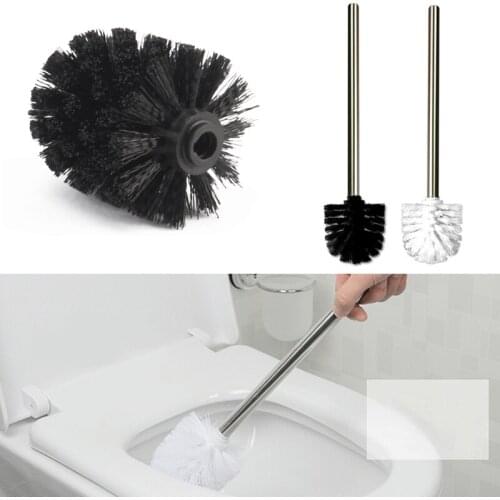 Durable Toilet Brush Cleaning Brush Head For Toilet Bathroom WC Clean Tool Accessory Head Universal Holder Replacement Tool